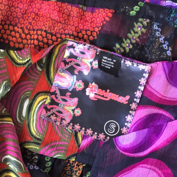 Desigual Top Sz S - Picture 8 of 8